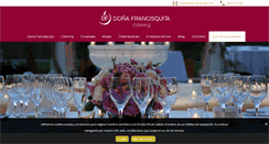 Desktop Screenshot of donafrancisquita.com
